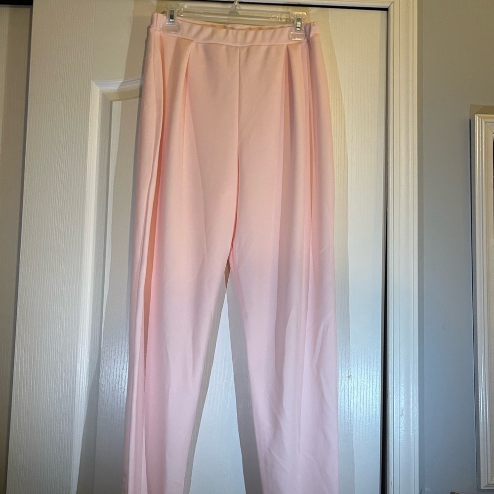 Pink PrettyLittleThing Suit Pants